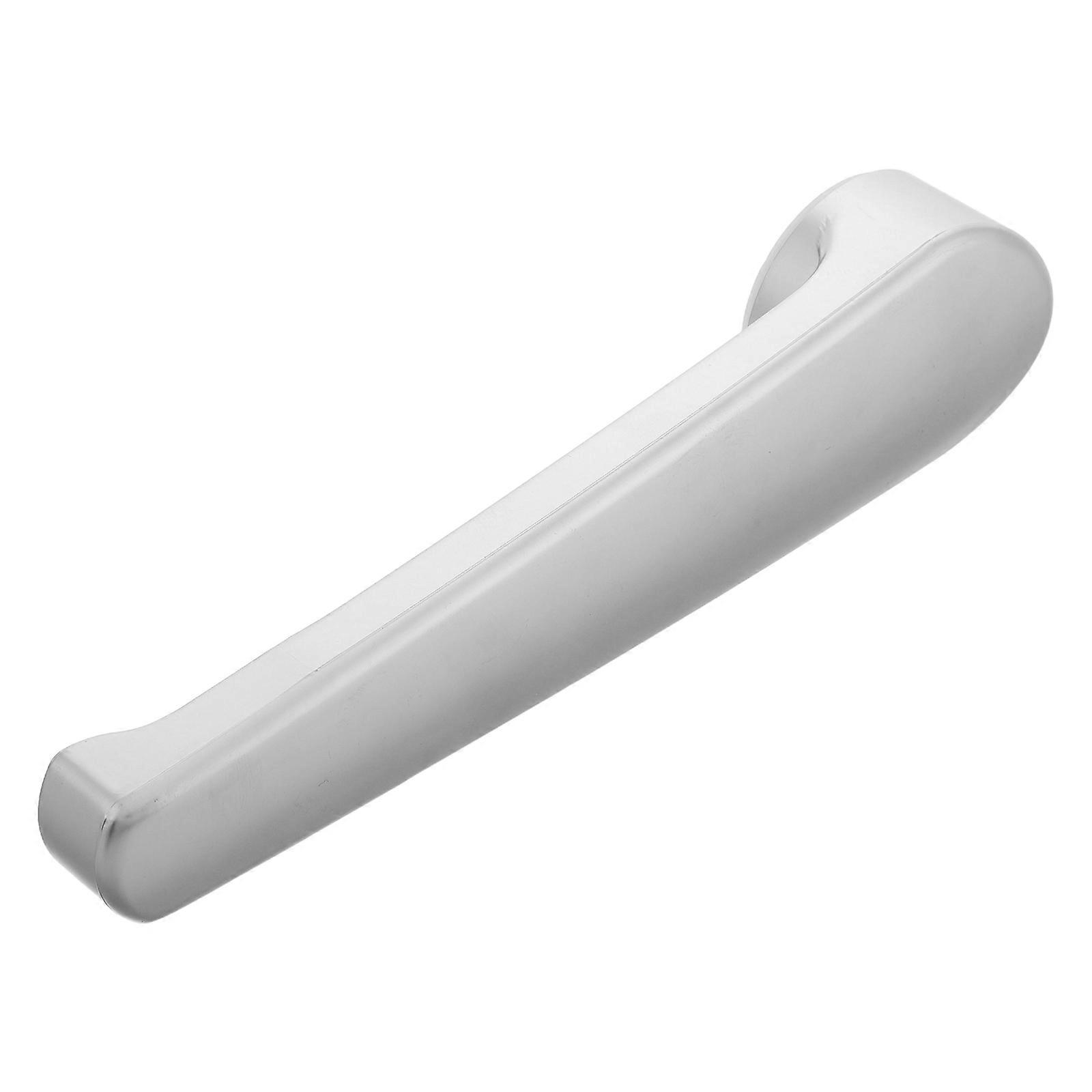Rv Interior Door Handle Secure Locking Abs Electroplating For Bathroom Upgrade 14.50X3.50X2.70Cm 1Pack