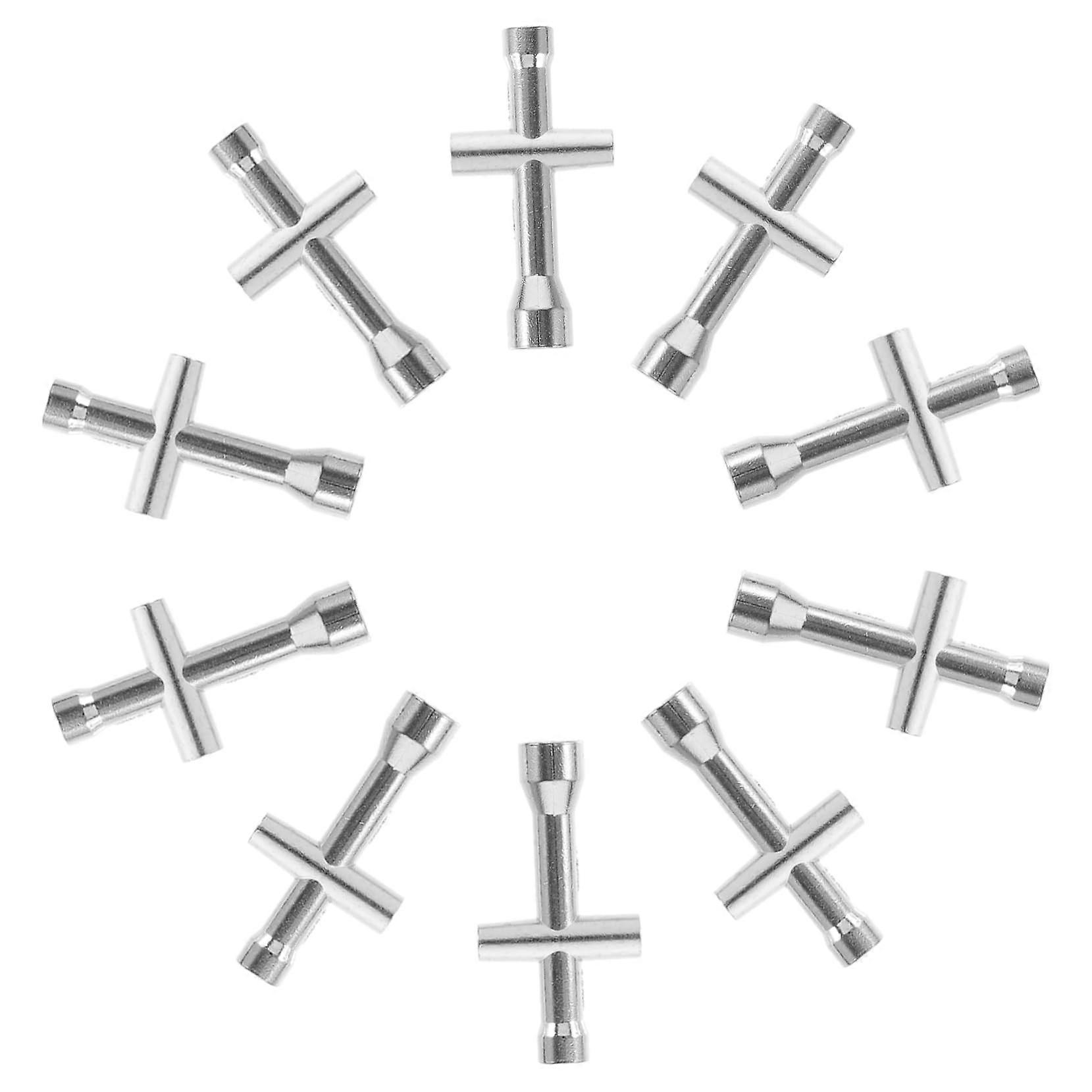 1 Set Cross Wrench Nut Tool for Repairs, Versatile for DIY, Automotive Parts, and Woodworking, Compact and Easy to Store, 10 Pieces