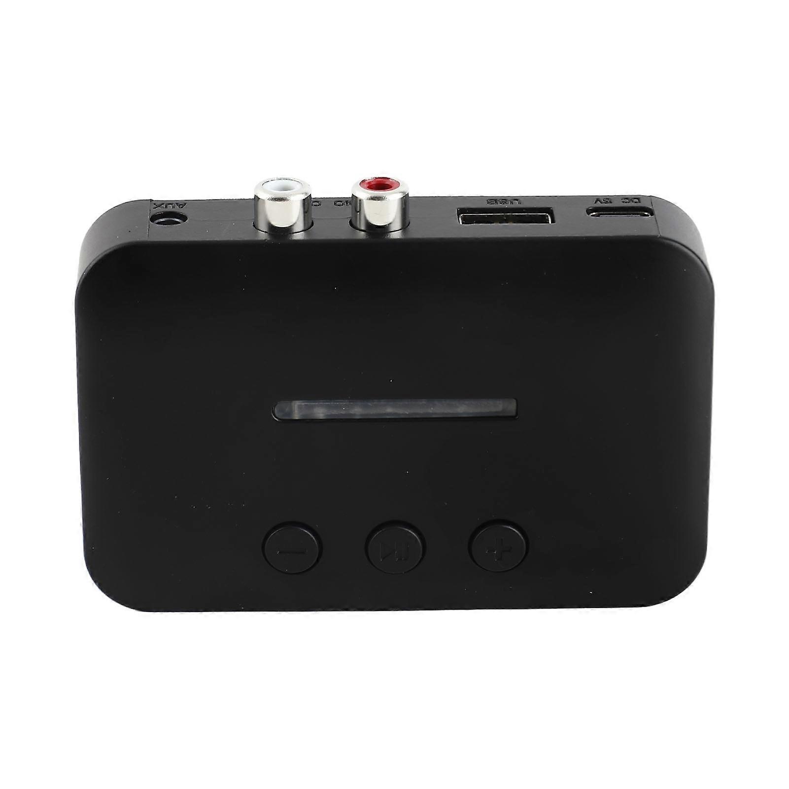 NFC Bluetooth 5.3 Receiver 3.5mm 2RCA Jack Support U Disk Playback USB Bluetooth Sound Adapter for Car Speakers