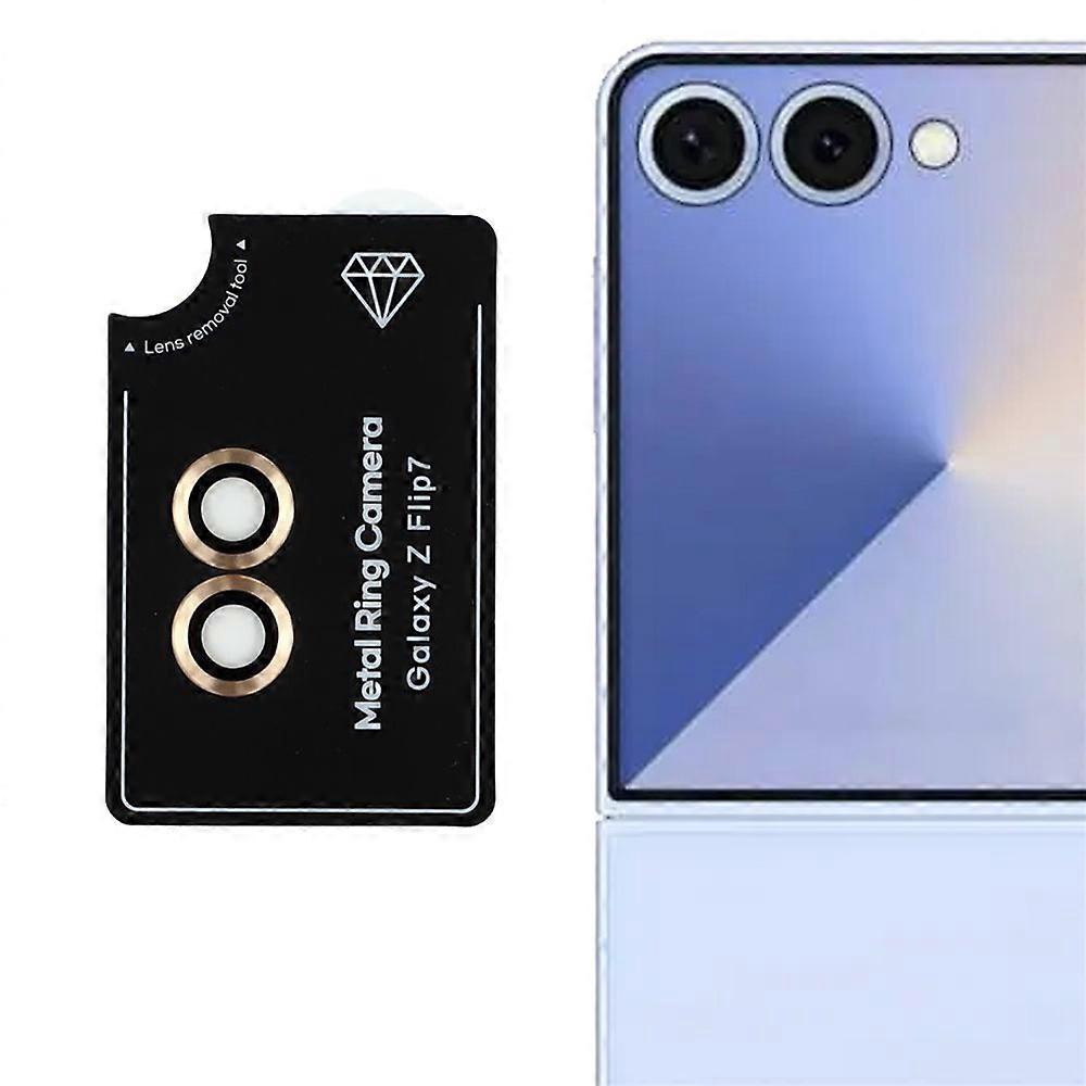 Compatible For Samsung Galaxy Z Flip7 5G Camera Lens Protector Precise Positioning Individual Lens Film Set
