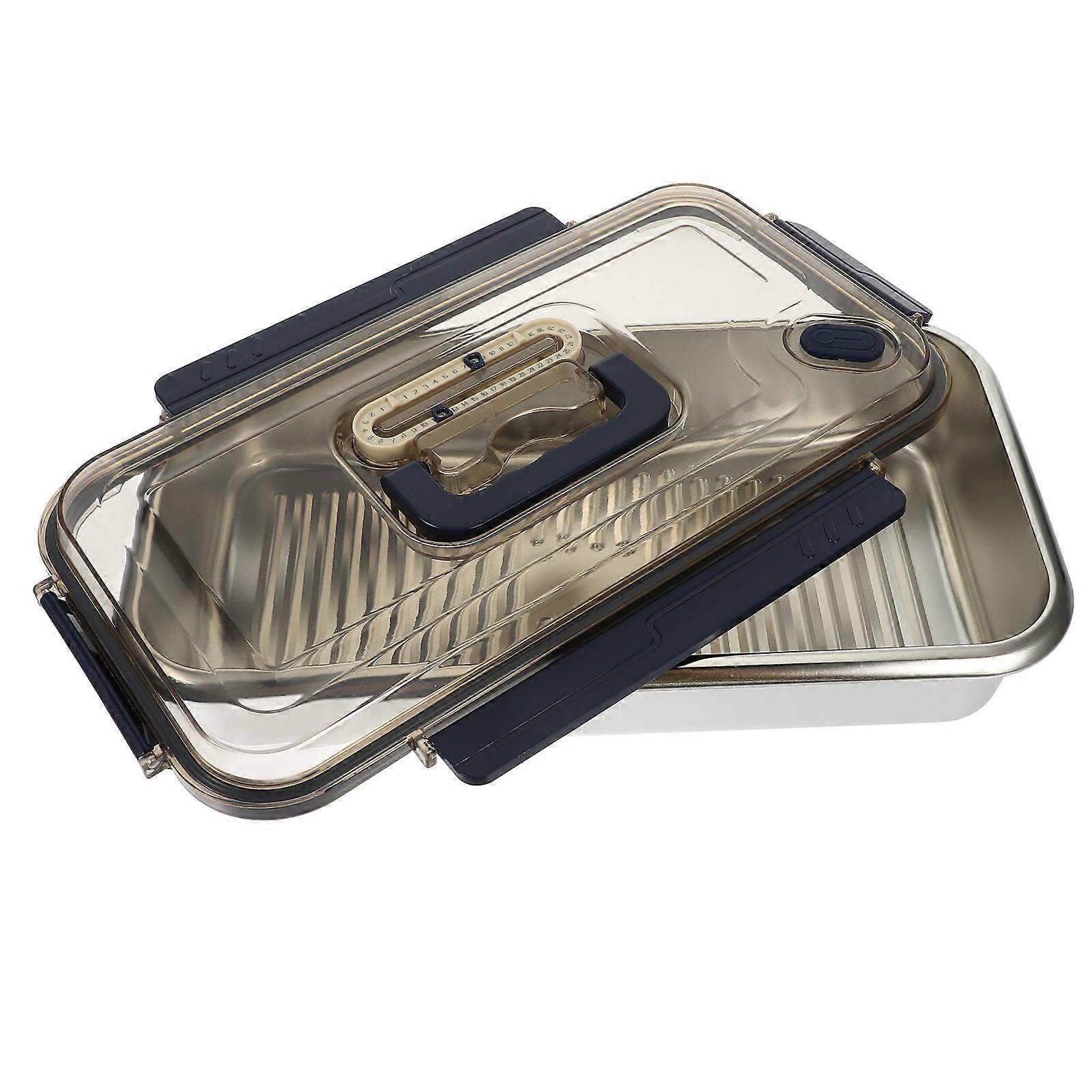 다기능 가정용 냉장고 보관함 ABS 소재 크리스퍼 박스 캠핑용 밀봉 1팩