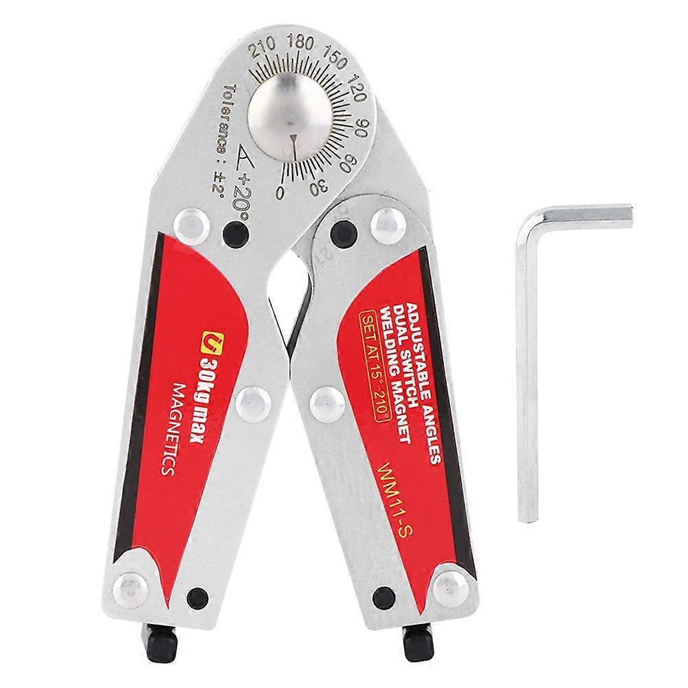 Adjustable Double Switch Welding Positioner with Magnetic Stand Hand Tool Accessory