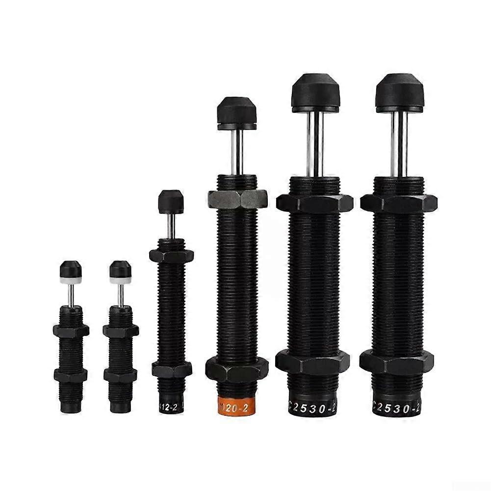 Hydraulic oil pressure damping cylinder for stability in automation applications (AC1410)
