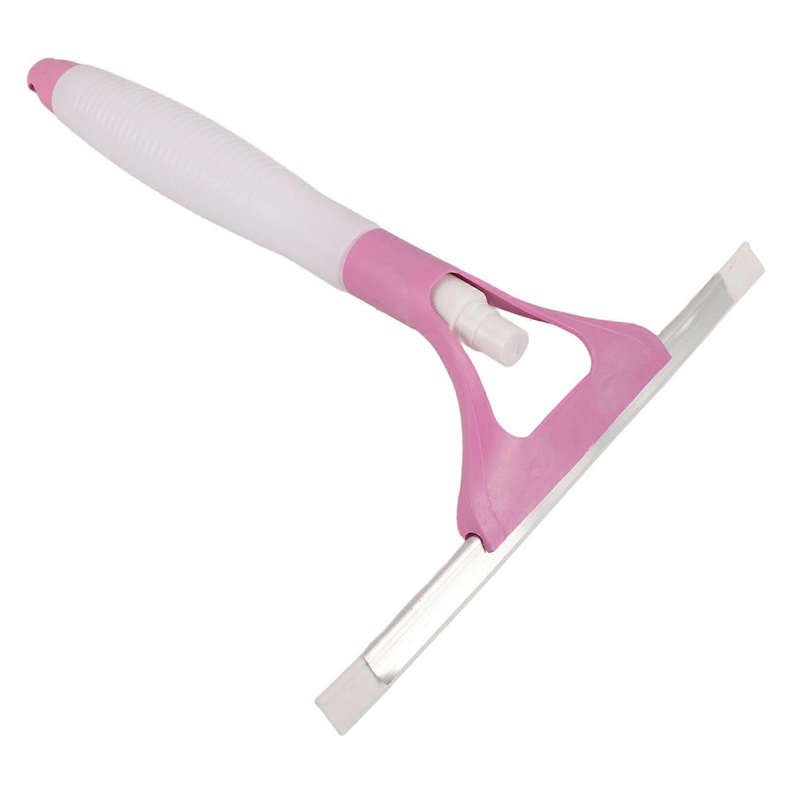 Living Room Glass Wiper Window Squeegee Cleaner Water Absorption Microfiber Plastic Rectangular Shape 1Pcs