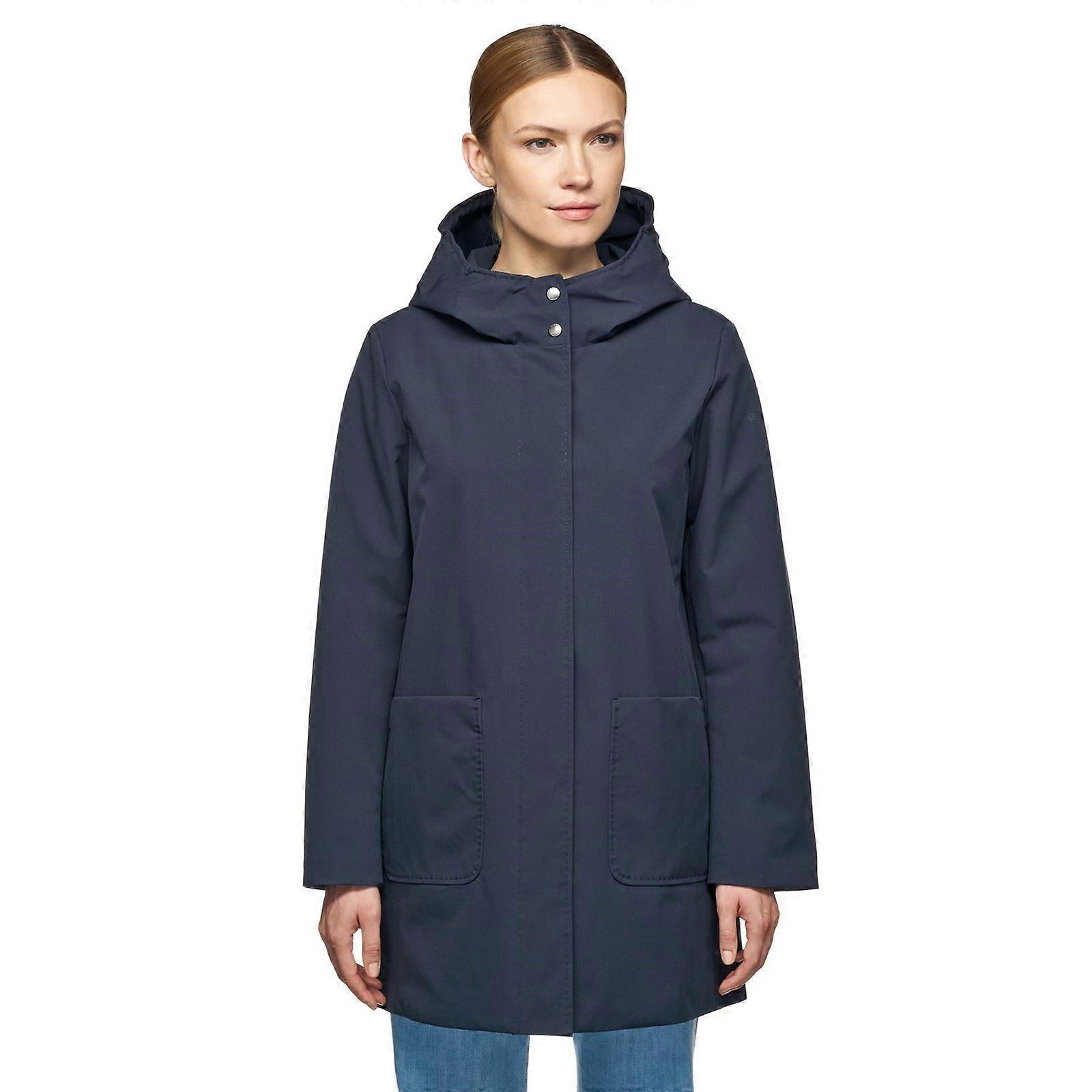 Geox W FLORETIA Parka Donna Blu