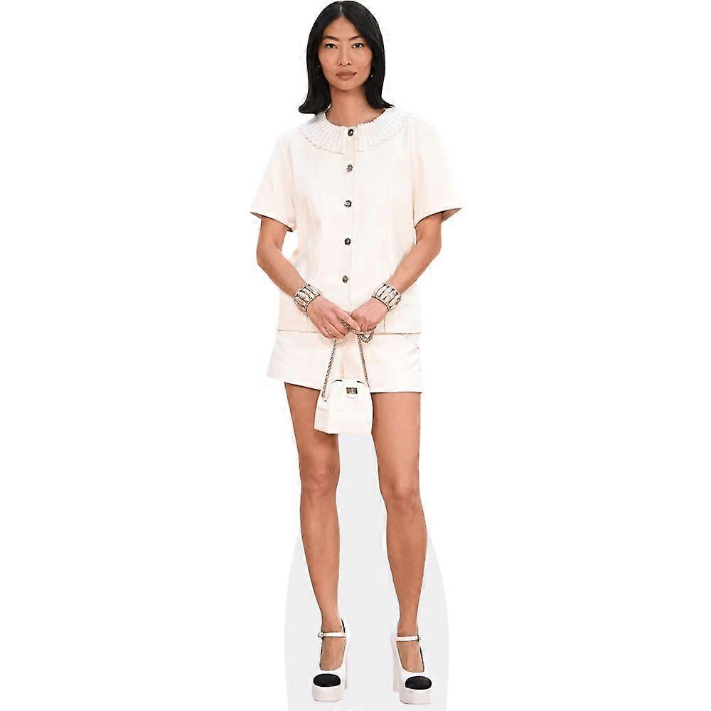 Constance Tsang (White Outfit) Cardboard Cutout (lifesize OR mini size). Standee. Stand Up.