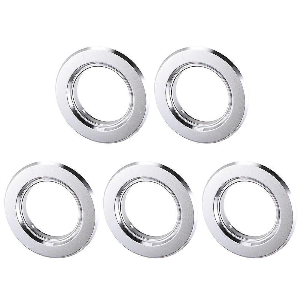 Bird House Hole Rings Parrot Wooden Nest Hole Metal Rings Birds Nest Box Anti-bite Rings Easy to Install and Remove 5Set