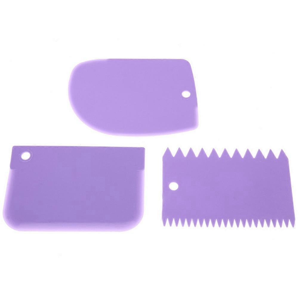 Professional Cake Decorating Tools Dough Bowl Scrapers Scraping For Kitchen Bowls 3Pcs