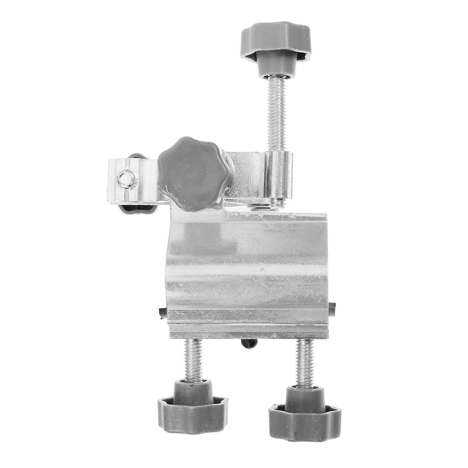 Olta Tutucu Bisiklet Kullanımı için Dayanıklı Alüminyum Alaşım Gri Renk Kullanışlı Olta Takımı 7.5 inç