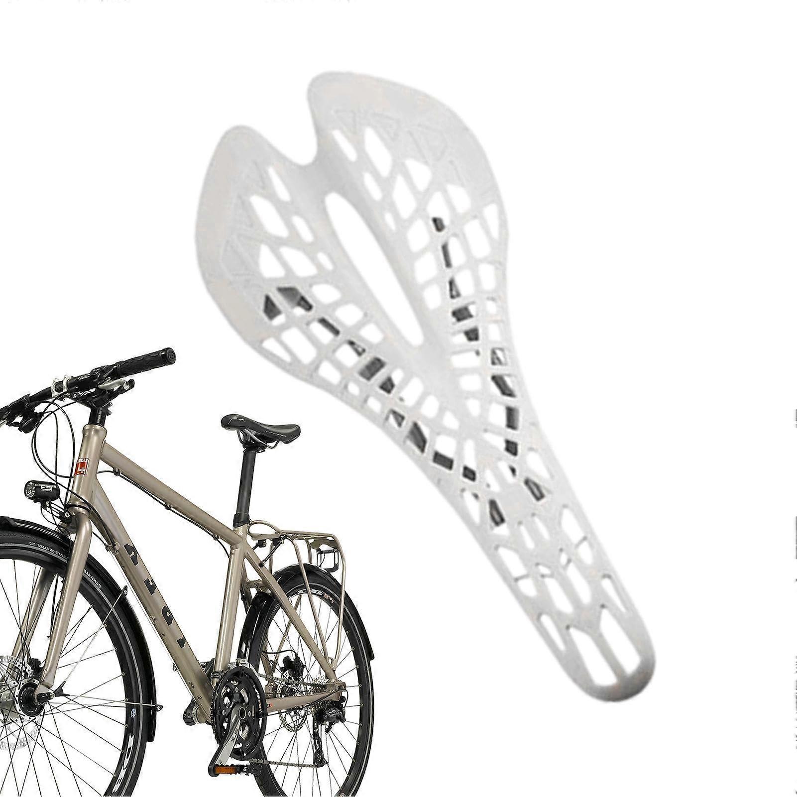 Hollow Out Spider Seat With Shock Absorbing Cushion Lightweight Saddle For Road, Mountain And Exercise Bikes
