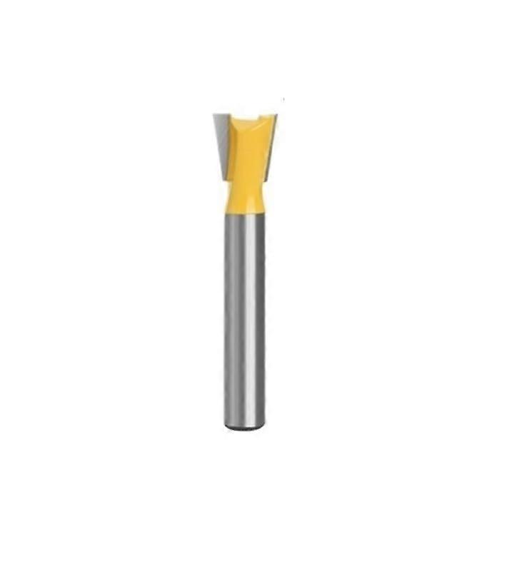 6mm 1/4 Shank Tapered Router Bit Set 14 Degree for Woodworking Engraving, Compatible with 6.35X12.7mm Router Tools