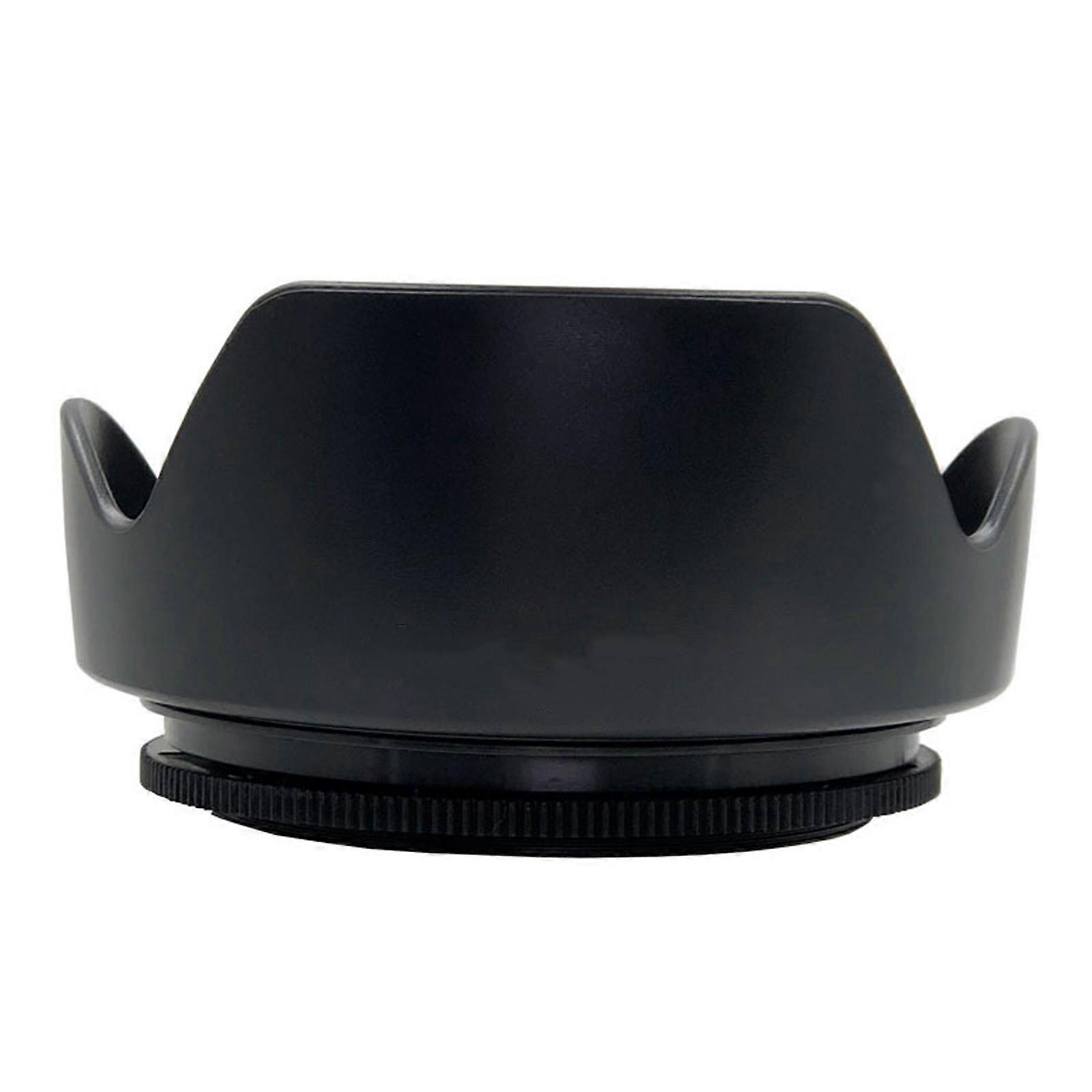 72mm Screw On DSLR Lens Hood Reversible Snapping Fit Design For Unwanted Light Reduction Lens Protections Multicolor