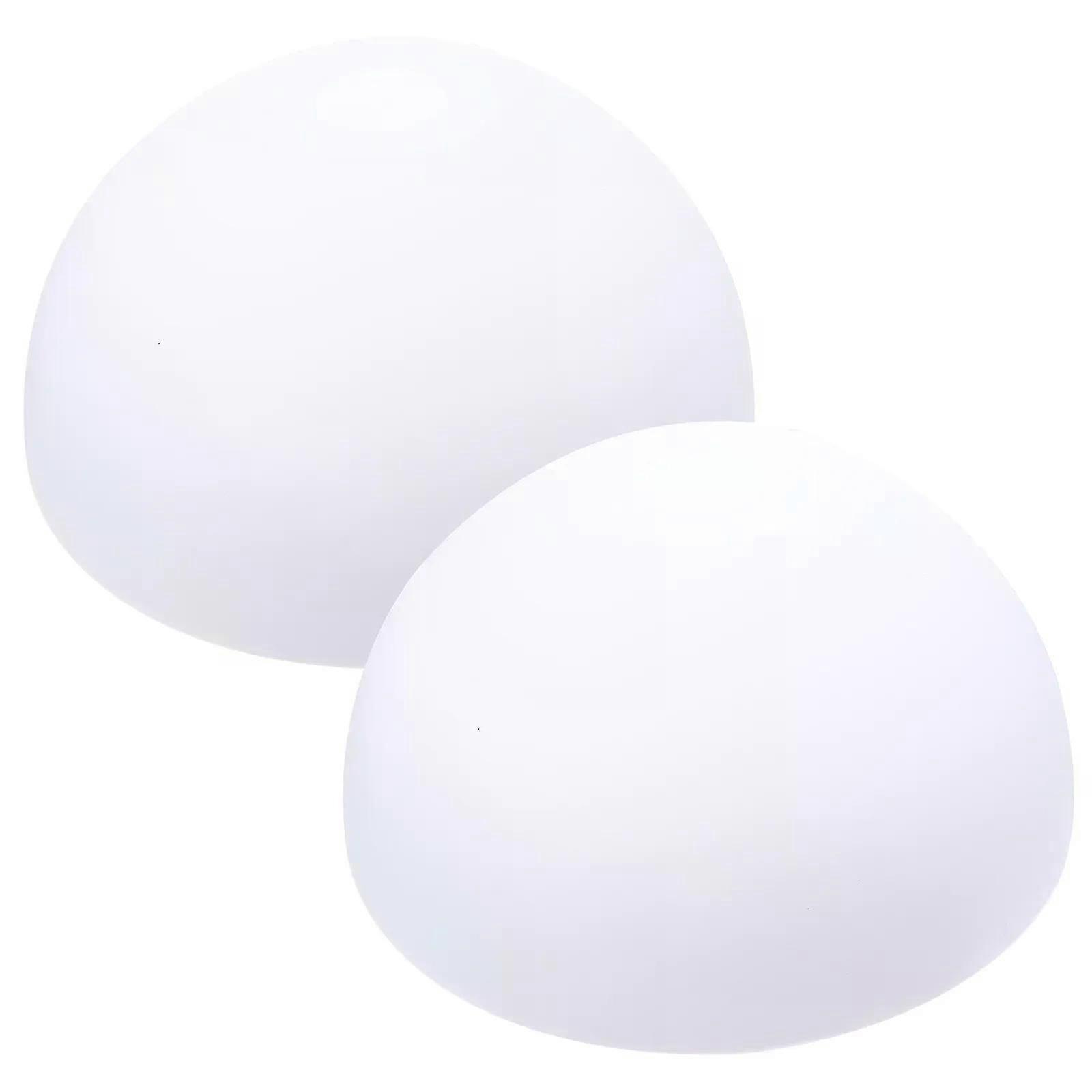 2 Pcs Chandelier Plastic Lampshade Ceiling Light Replacement Mushroom Pp Protector