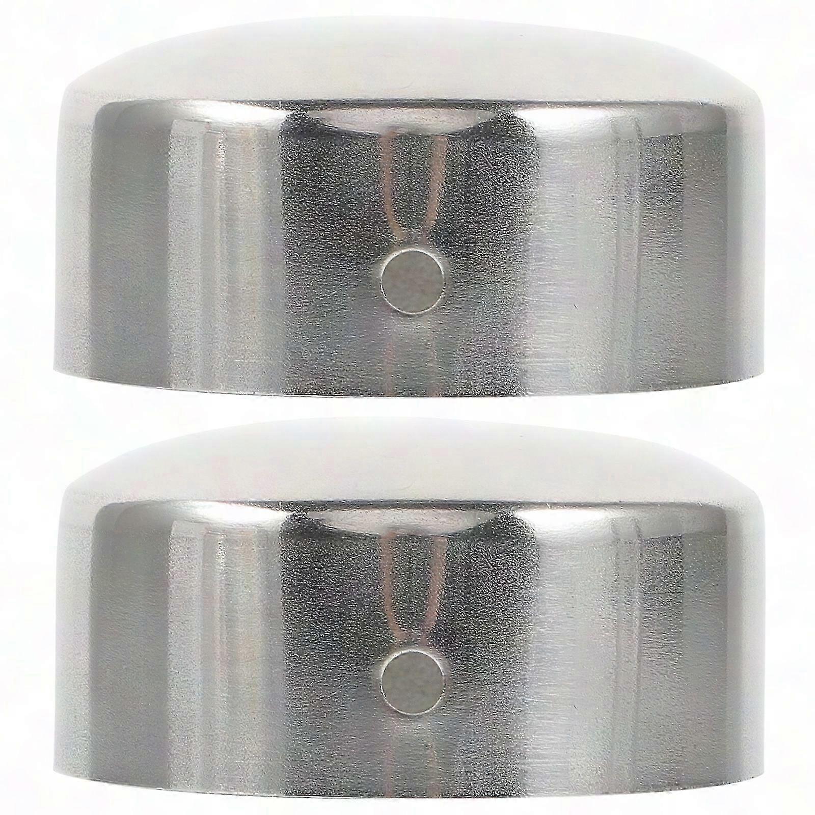 2 PCS Handrail End Cap Decorative Tube Protector & Rail Support