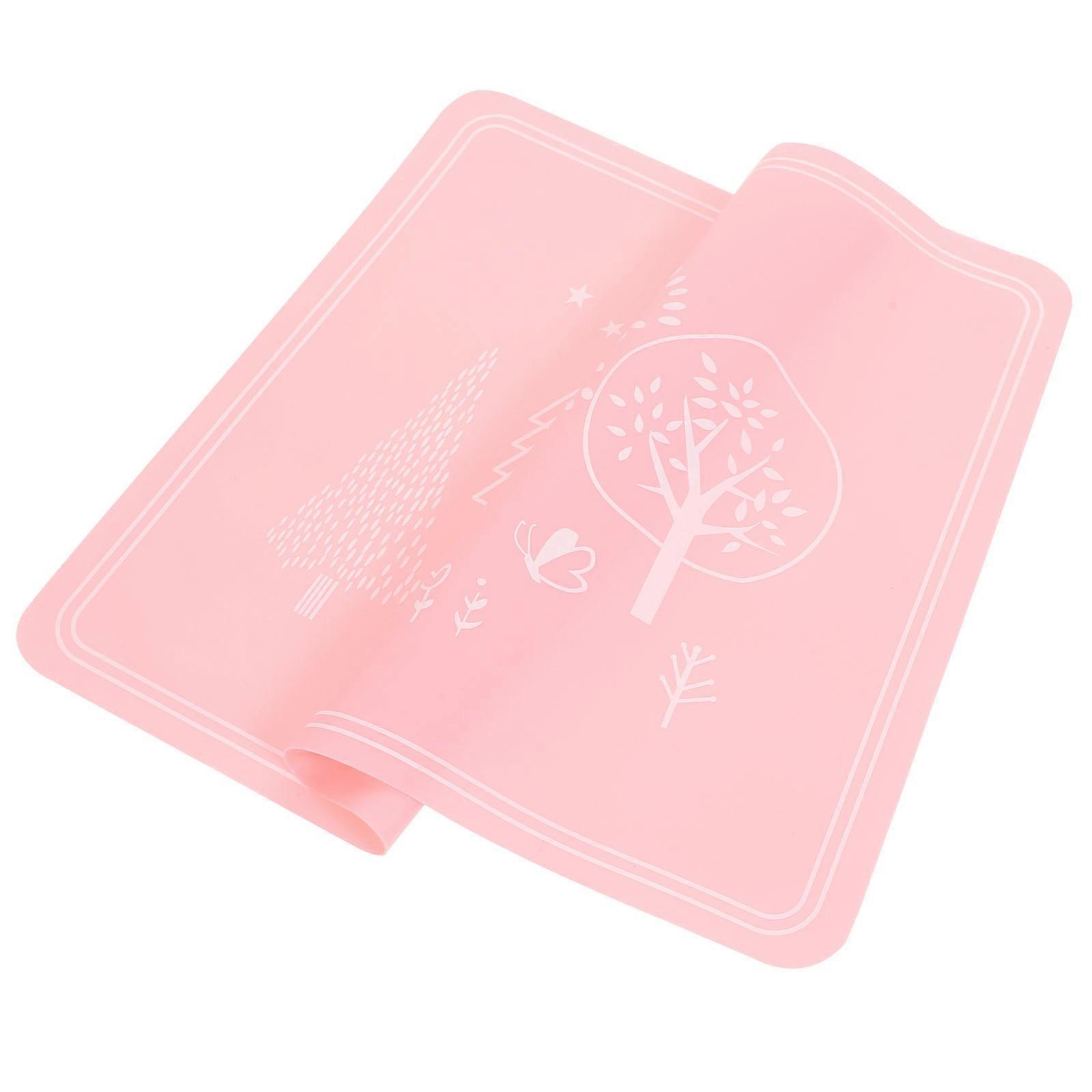 Table Place Mats For Children Silicone Lion Pattern 40x30cm Camping Friendly 1Set