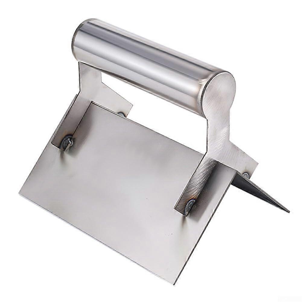 Stainless steel corner tool for improved and smooth processing in various applications (Yin corner scraper) Yin corner scraper