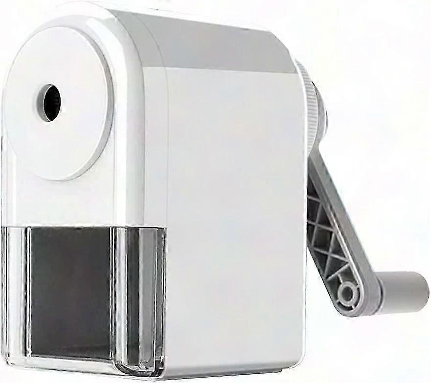 Manual Pencil Sharpener for Kids - Hand Crank Sharpener (6.9-8mm) - Portable & Durable