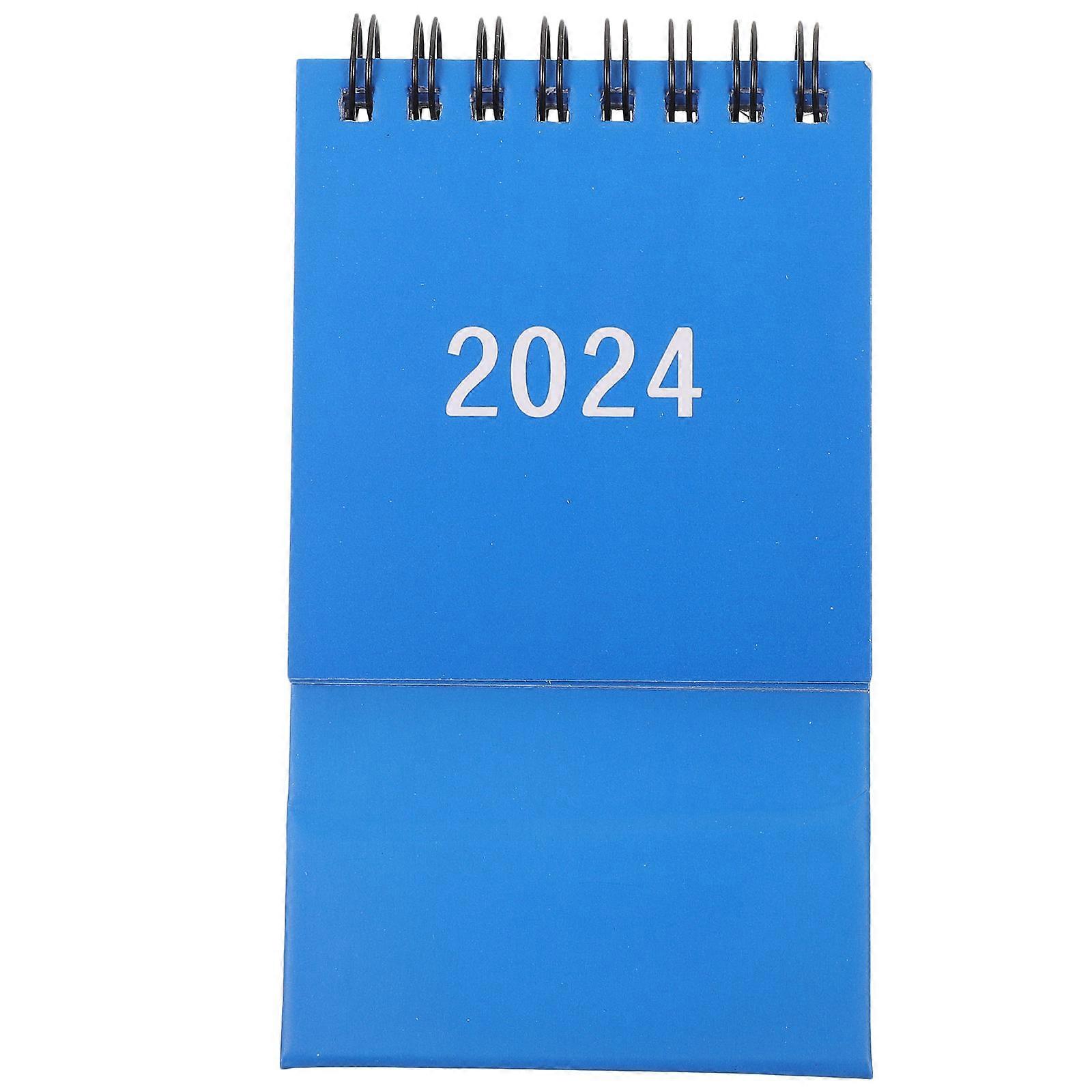 Daily Desktop Calendar Mini Desk Calendar Office Standing Calendar .8X7.5X7CM Note-taking 1Pack
