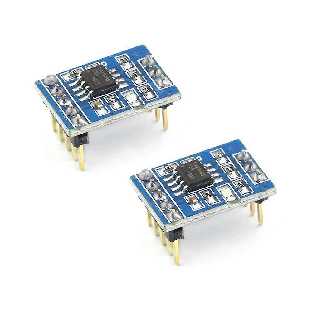 MAX3485 Module TTL To RS485 USART UART Transceiver - 2-Pcs Serial Interface For Multi-Device RS-485 Network