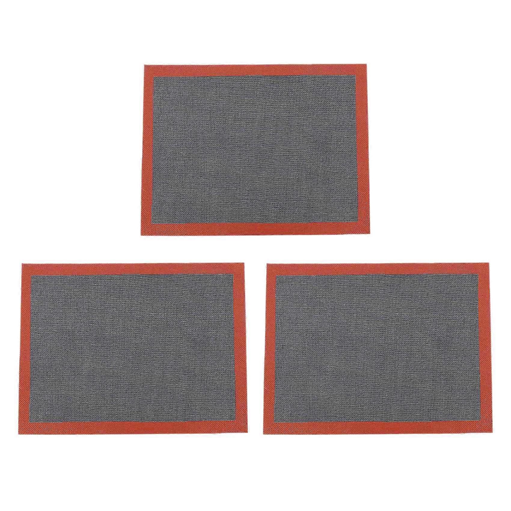 3X Perforated Silicone Baking Mat Non-Stick Baking Oven Sheet Liner for Cookie /Bread/ Macaroon/ Kit