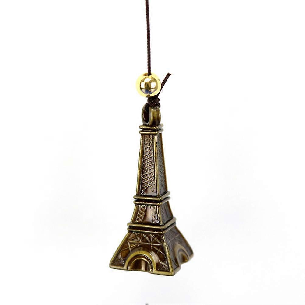 Retro Wind Chimes 2Pcs Vintage Tower Design For Scenic Spot Decoration With Multi Meaning Sound Relaxation