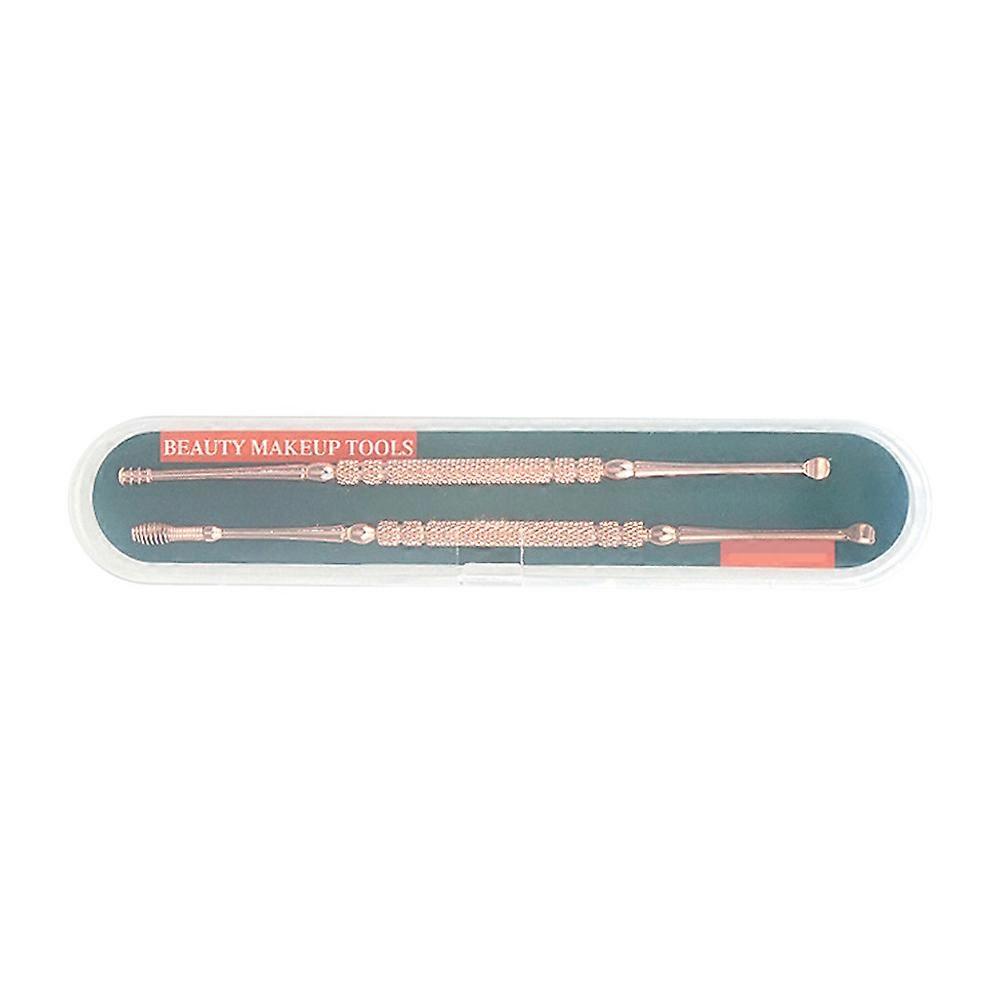 Durable Stainless Steel Ear Cleaner with Rose Gold Finish for Home Use Practical and Efficient 3.5 Inches