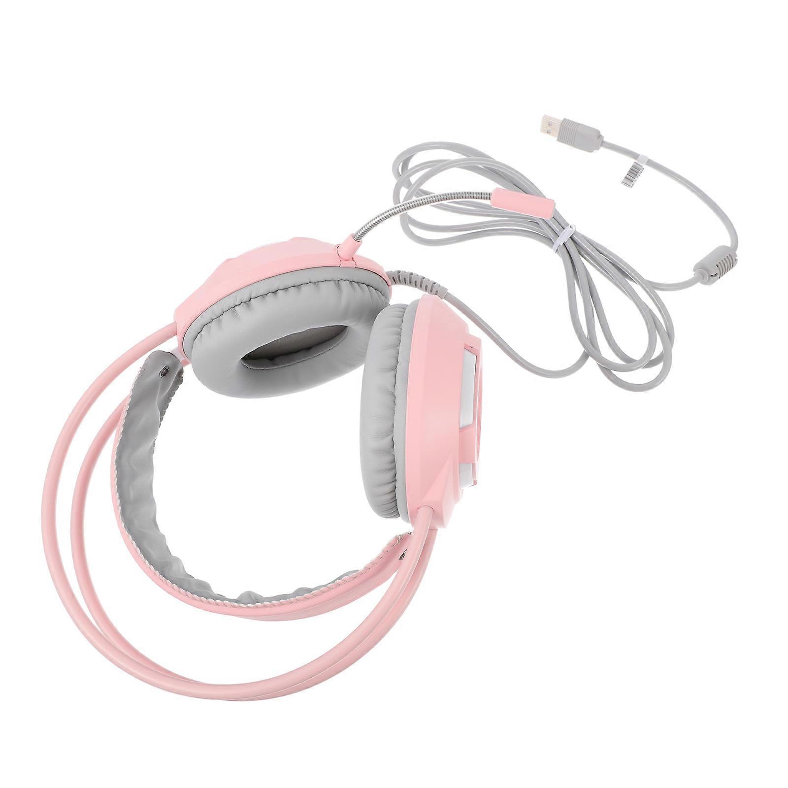 Durable Head-mounted Gaming Headphones PC Headset For Computer Use Size 22X8CM Noise Reduction Function 1Pcs