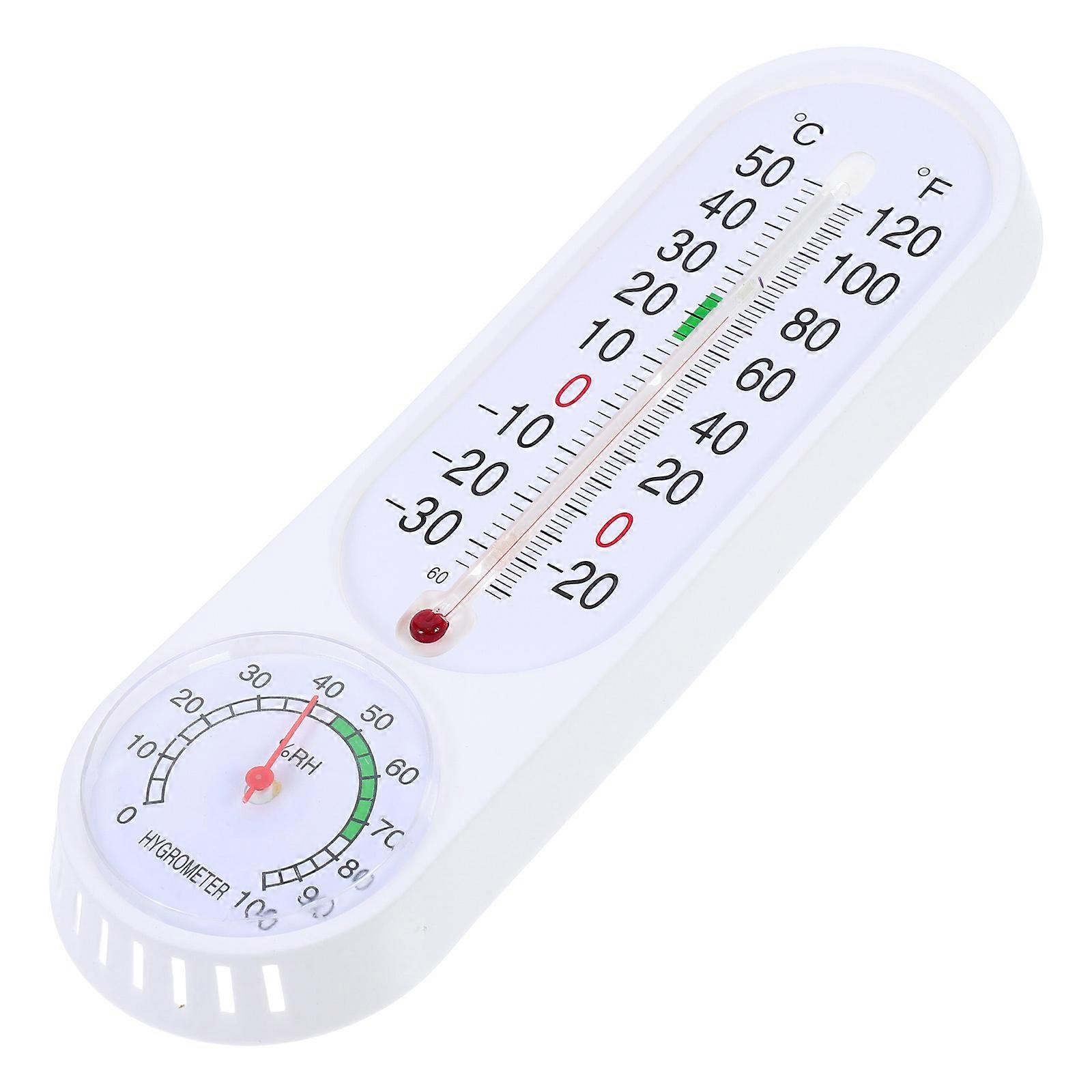 ABS Accurate And Hygrometer For Indoor And Agricultural Use Easy Operation 1Pcs