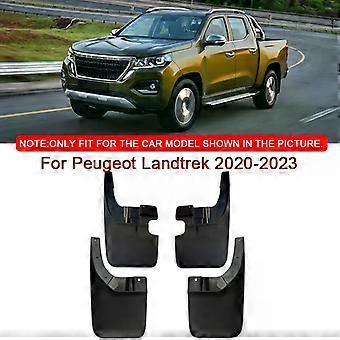 Per Changan Hunter 2020-2023 Styling auto ABS Parafanghi Paraspruzzi Parafanghi Parafanghi Anteriore Posteriore Accessori Auto-xj