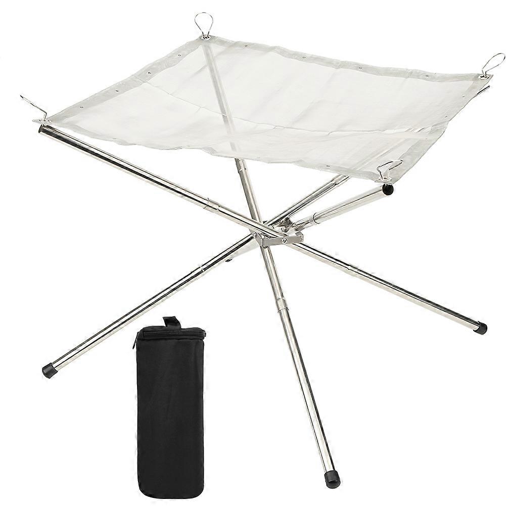Portable Home Garden Fire Rack Wood Rack for Outdoor Camping Backyard Garden