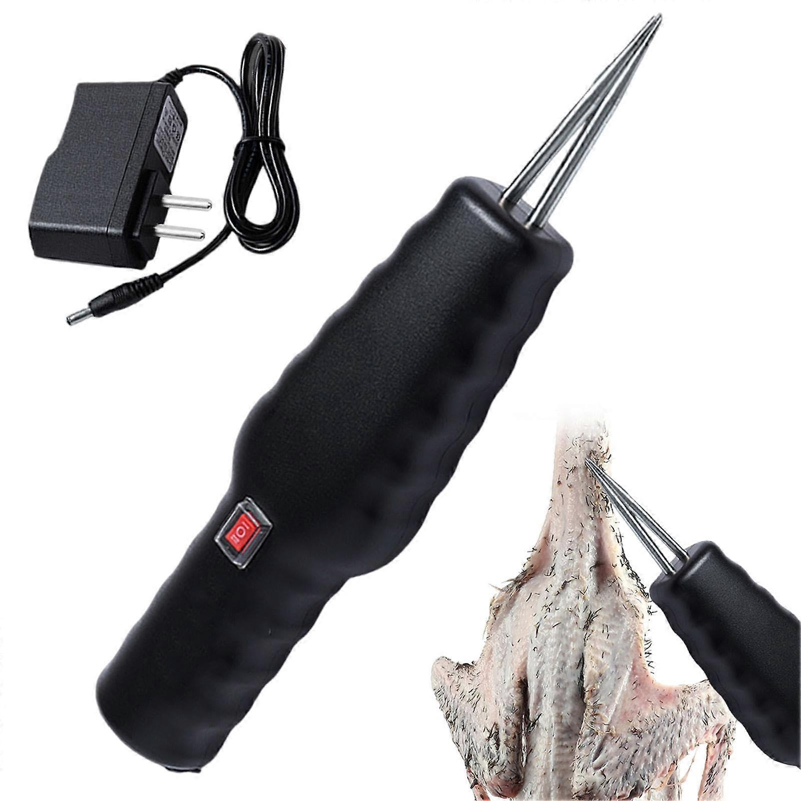 Electric Chicken Picker Electric Chicken Collector Machine Feather Removal Tool For Chicken And Duck Black
