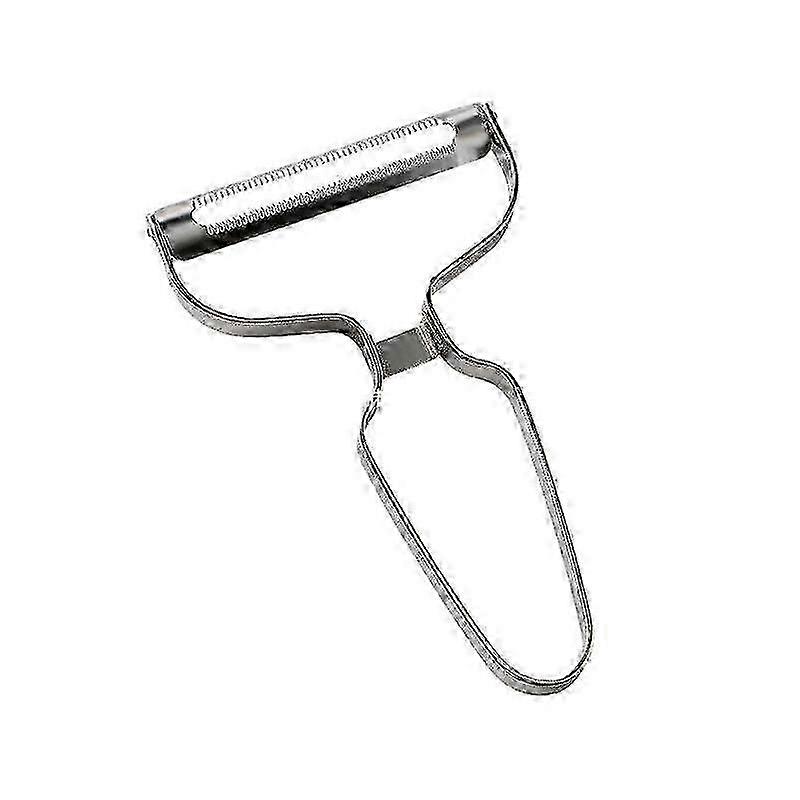 Stainless Steel Vegetable Peeler & Wide Strip Grater - Multi-Function Kitchen Tool