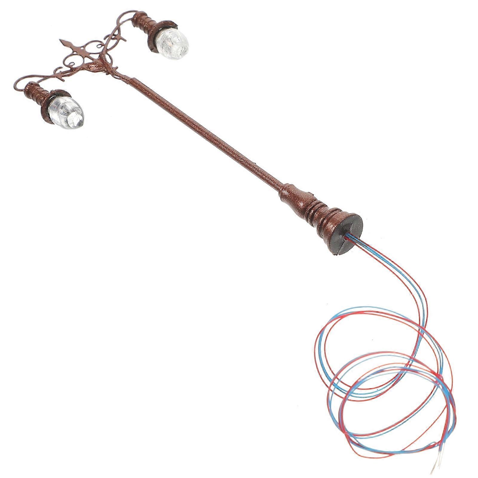 Mini Yard Lights with Fine Workmanship for Decoration Light Brown ABS and Stainless Steel 1.5 Inch