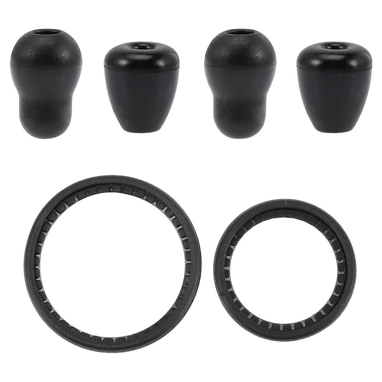 Earbud Replacement Kit with Ear Tips and Membranes for Comfortable Use and Enhanced Noise Isolation