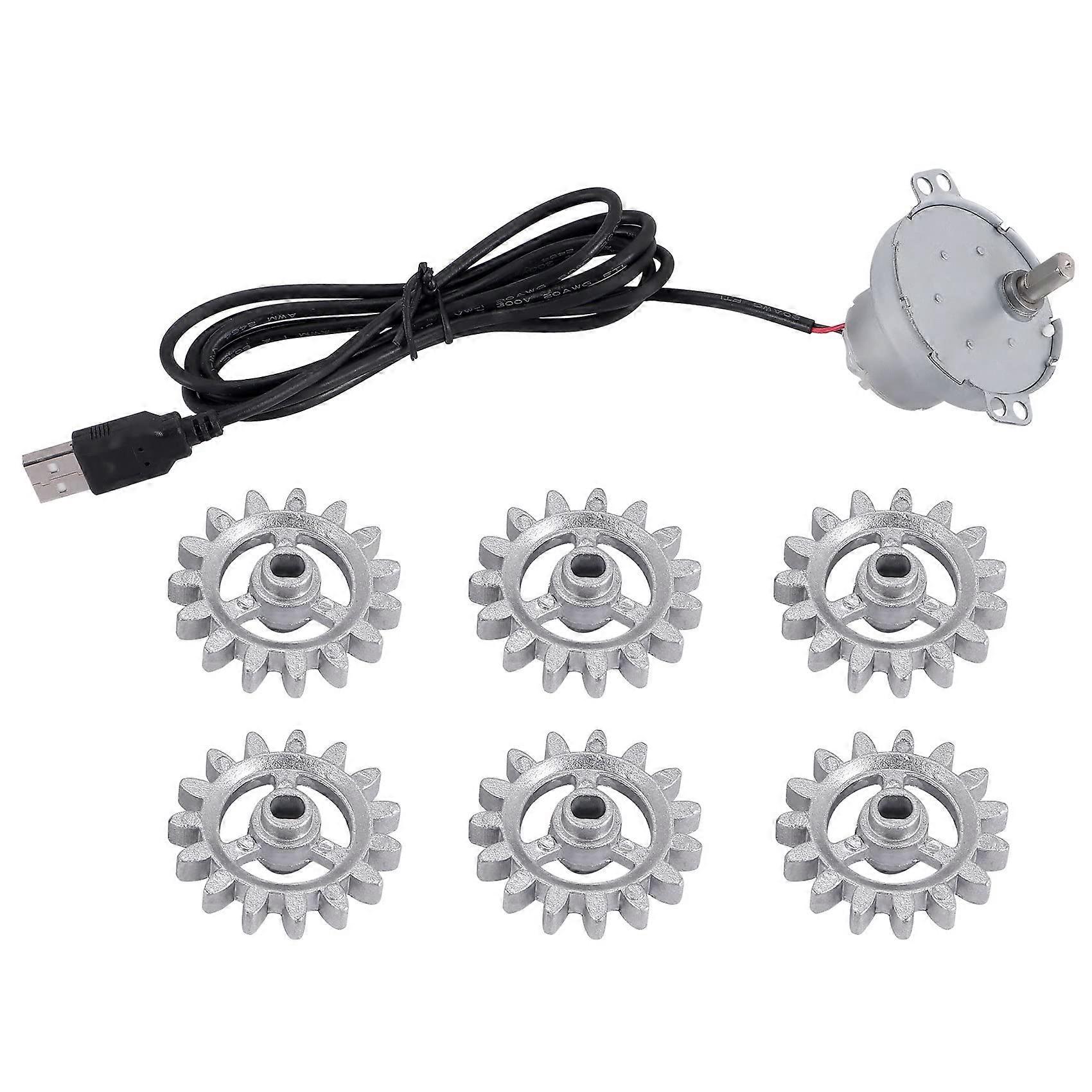 Rotisserie tools, automatic, rotatable frame, for grill, made of metal, with USB cable motor, tool set, automatic, DIY