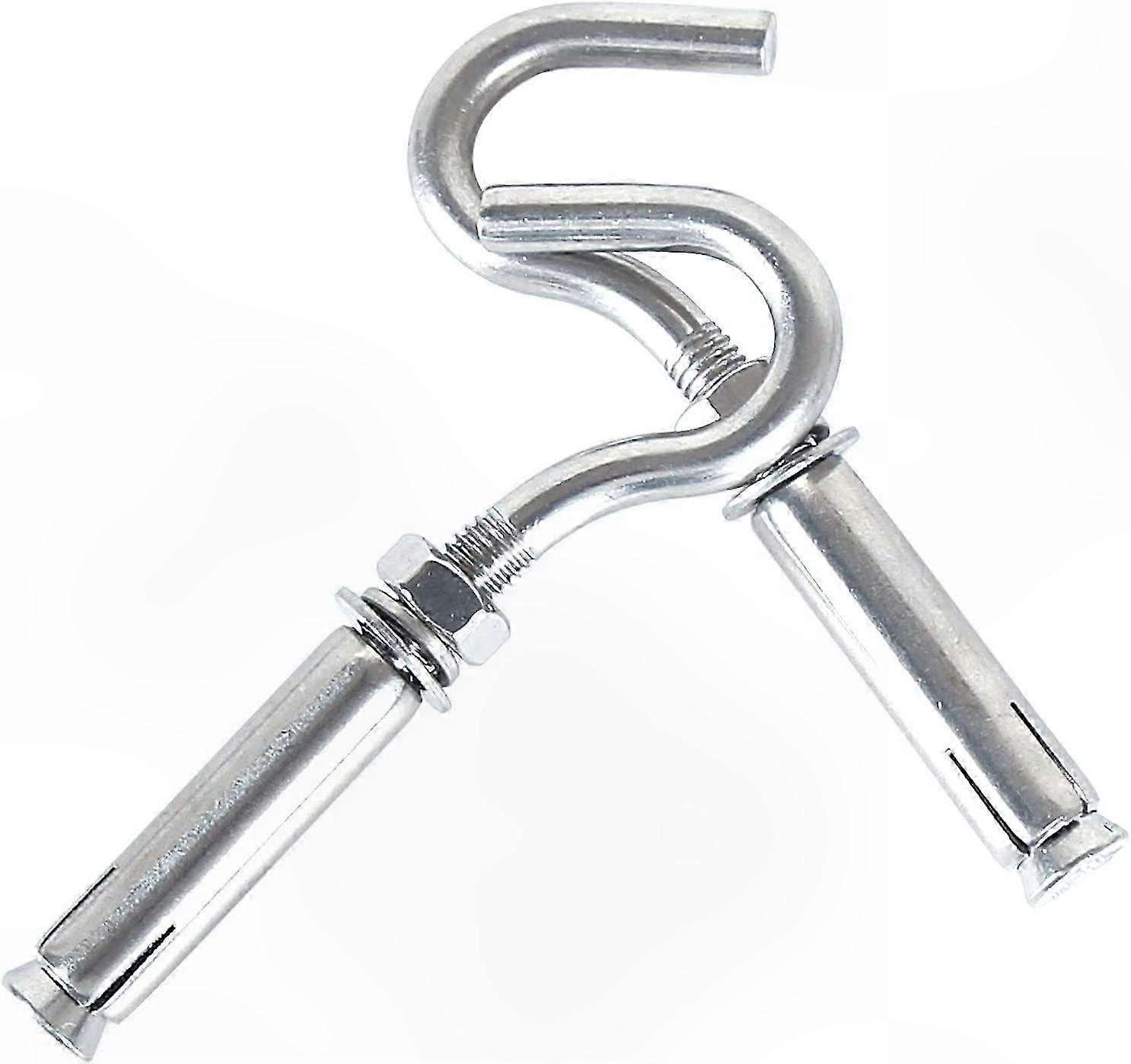 M10 Stainless Steel Expansion Bolts with Open Hook, 5-Pack Dowel Screws for Secure Mounting