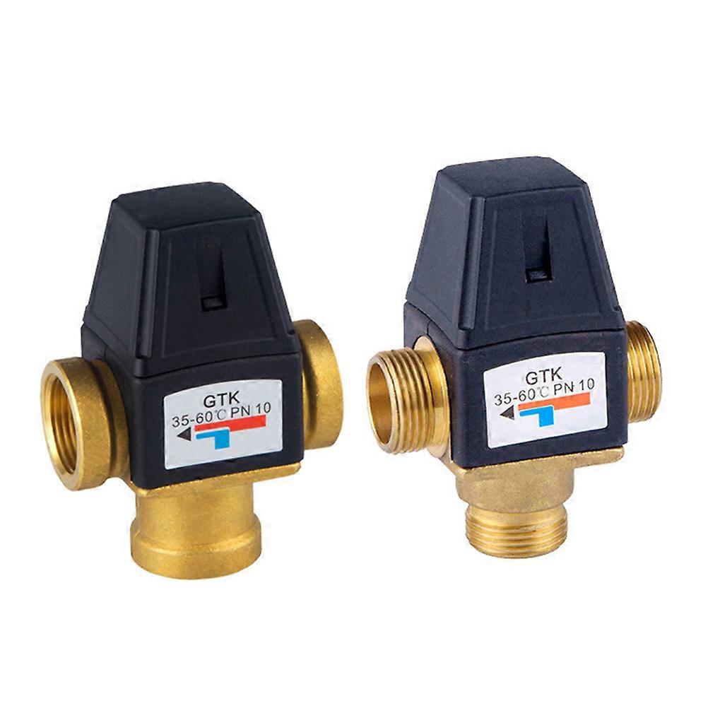 Valve Technology Mixing Connector Black For Solar Water Heater Component 1Set