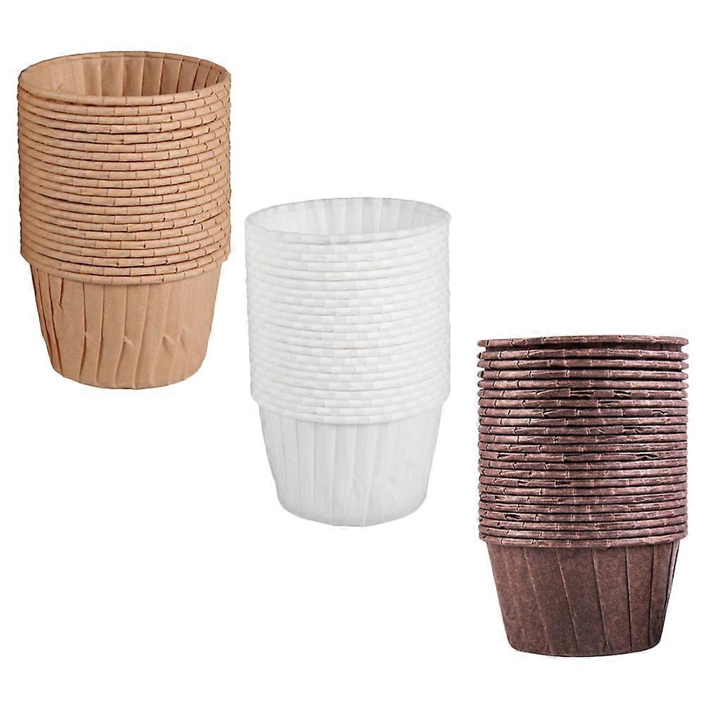 Cake Baking Cup 150 Pcs Assorted Decoration Compact Body Round Edge High Temperature Resistant