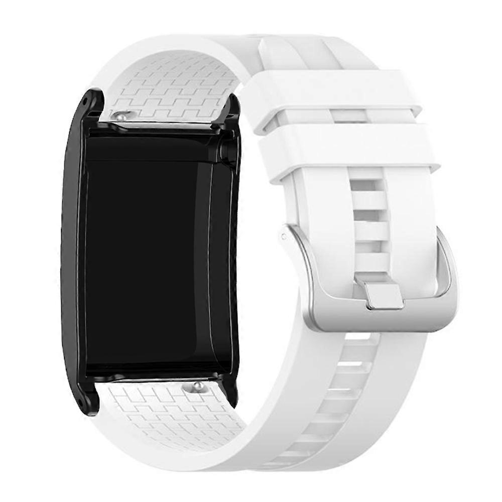 For WHOOP 5.0 4.0 Silicone Watch Strap Grid Texture Watchband Replacement