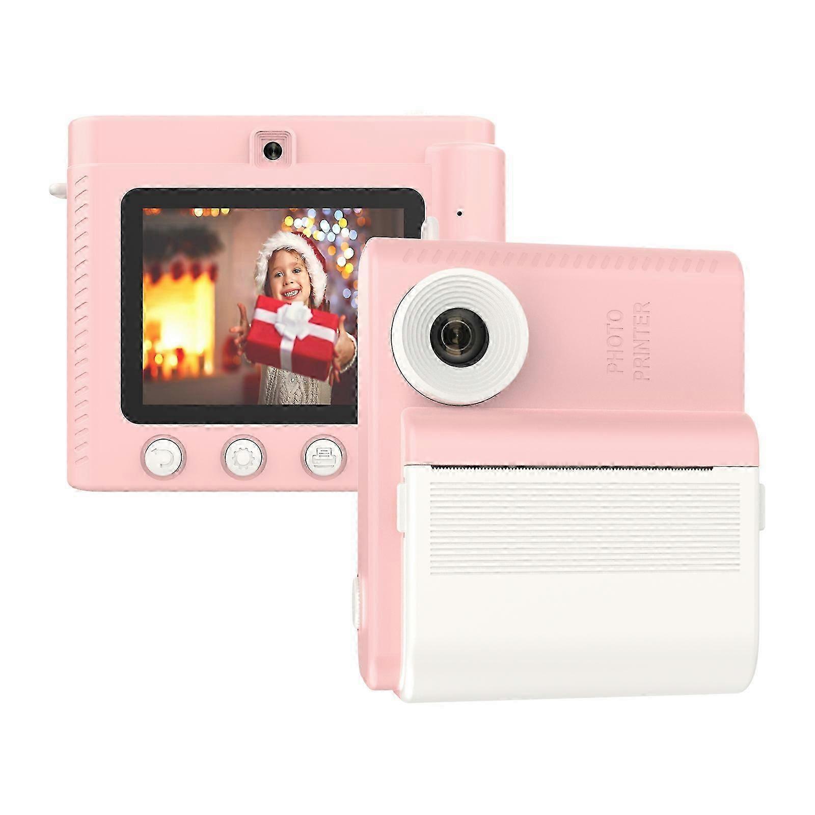 Kids Instant Print Camera: Capture & Print Photos, 1080P Video, Fun Features for Kids
