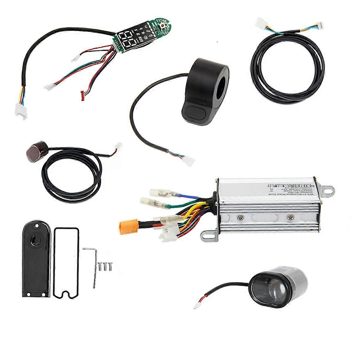 36V 17A Accelerator Scooter Controller Suit Dashboard Accelerator 10inch Electric Scooter Bike Moto
