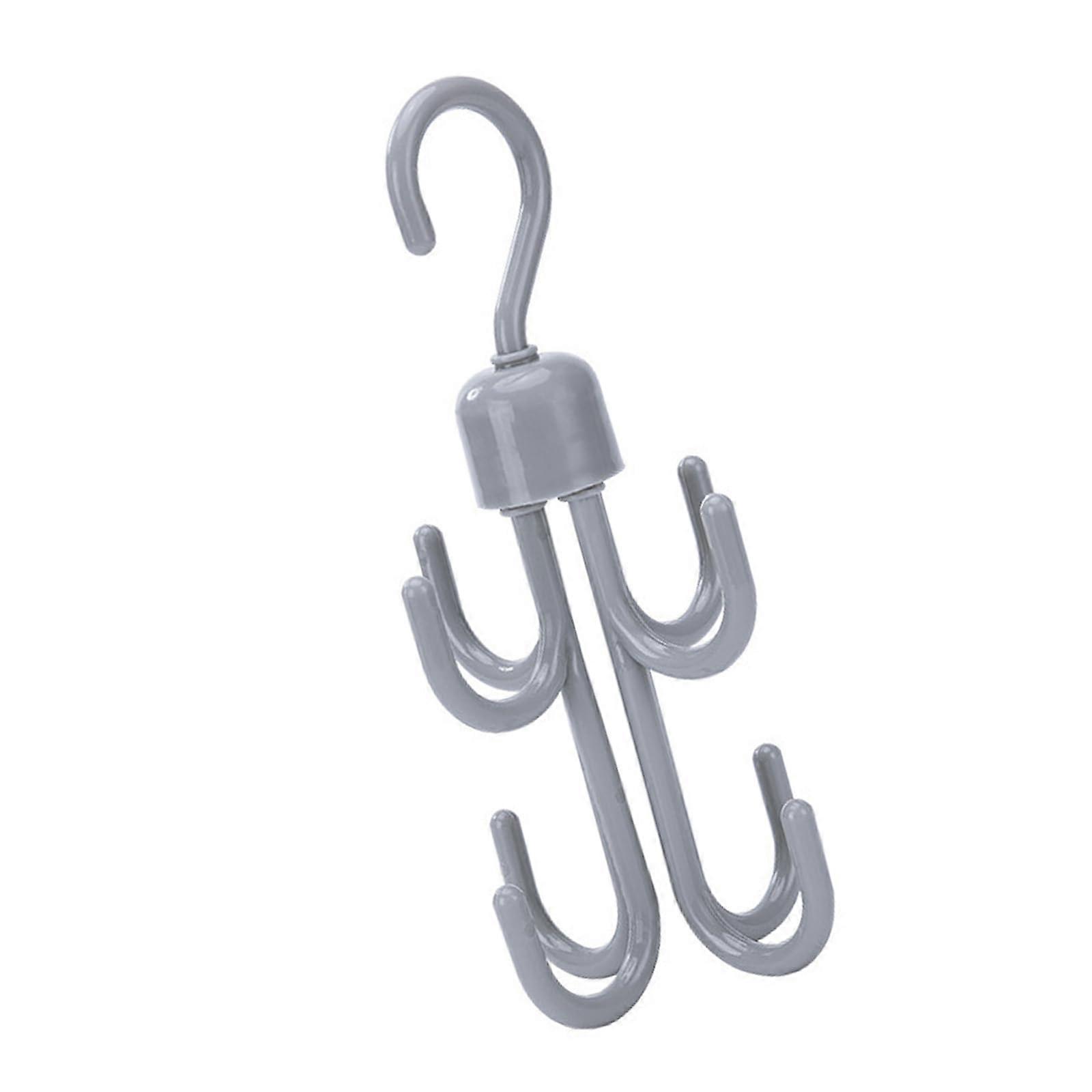 Rotating Hat Storage Rack SpaceSaving Cap Organizer Gray Color Elegant Design Home Accessories