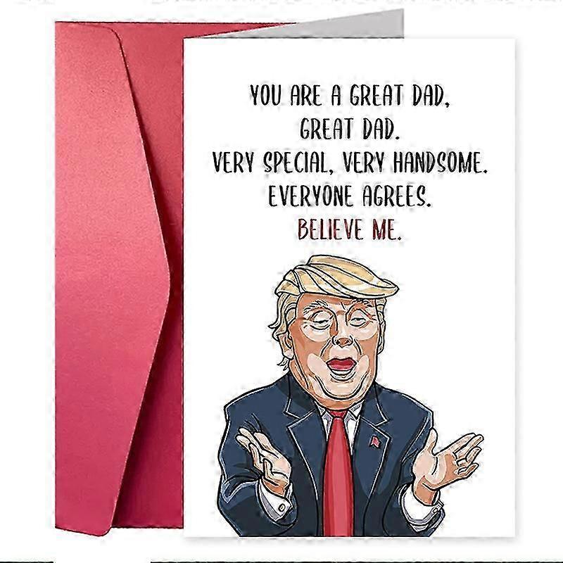 Birthday Card, Funny Trump Bday Card, Humorous B-day Card, Hilarious Birthday Card for Friends Cousin
