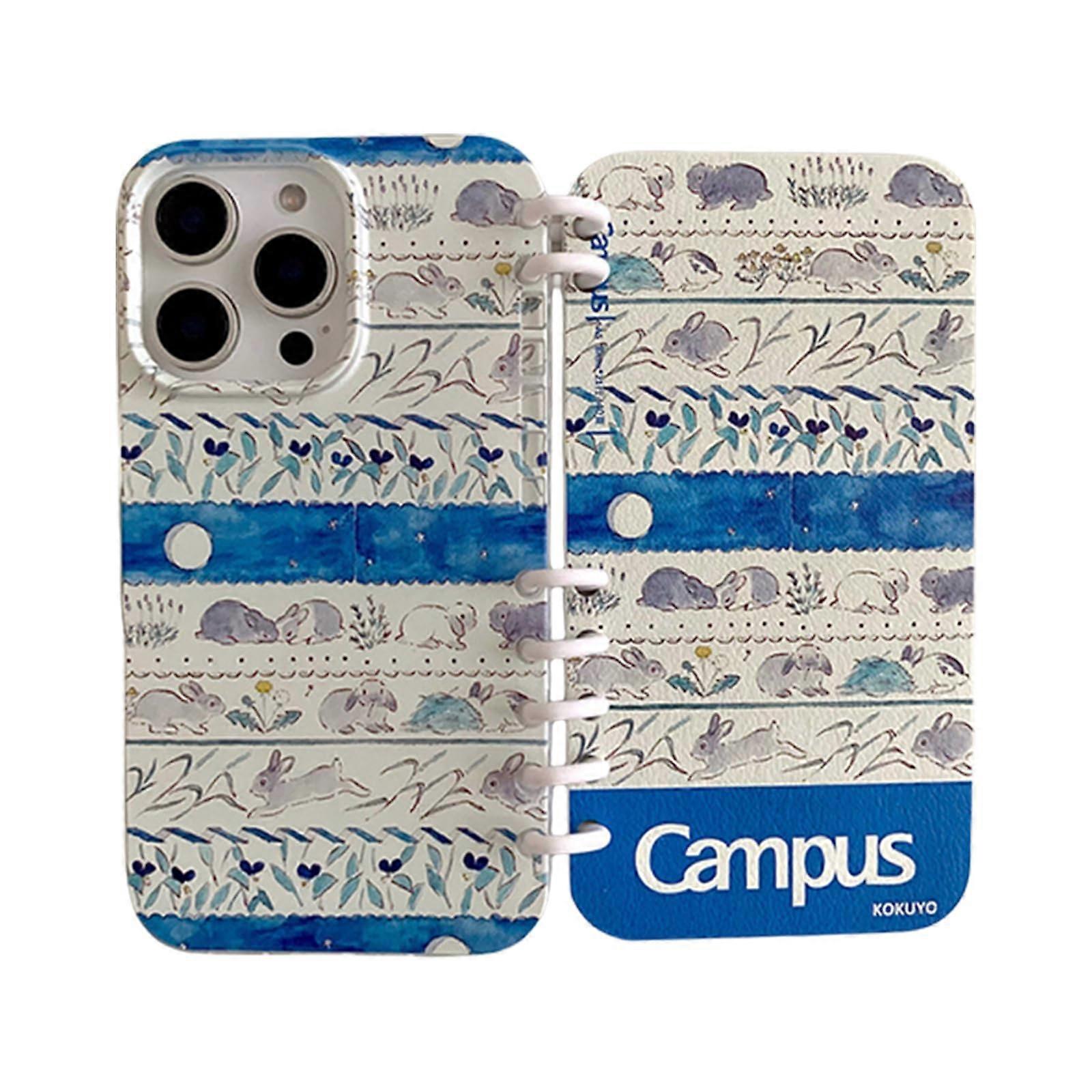 for Iphone 16 Pro Max LooseLeaf Bow Floral Notebook Phone Case, Christmas Phone Case for Iphone 16/15/14/13 Pro Max (B,14Pro) B 14Pro