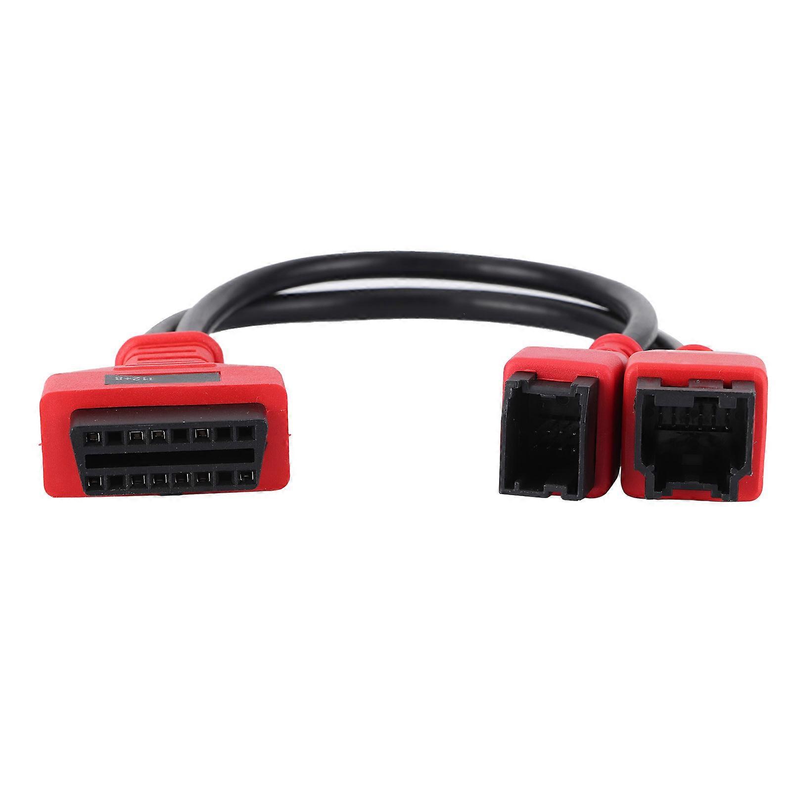Auto Car Diagnostic Cable Connector 12+8 Adapter for Autel MS908 MS906 Fit for Chrysler Pacifica