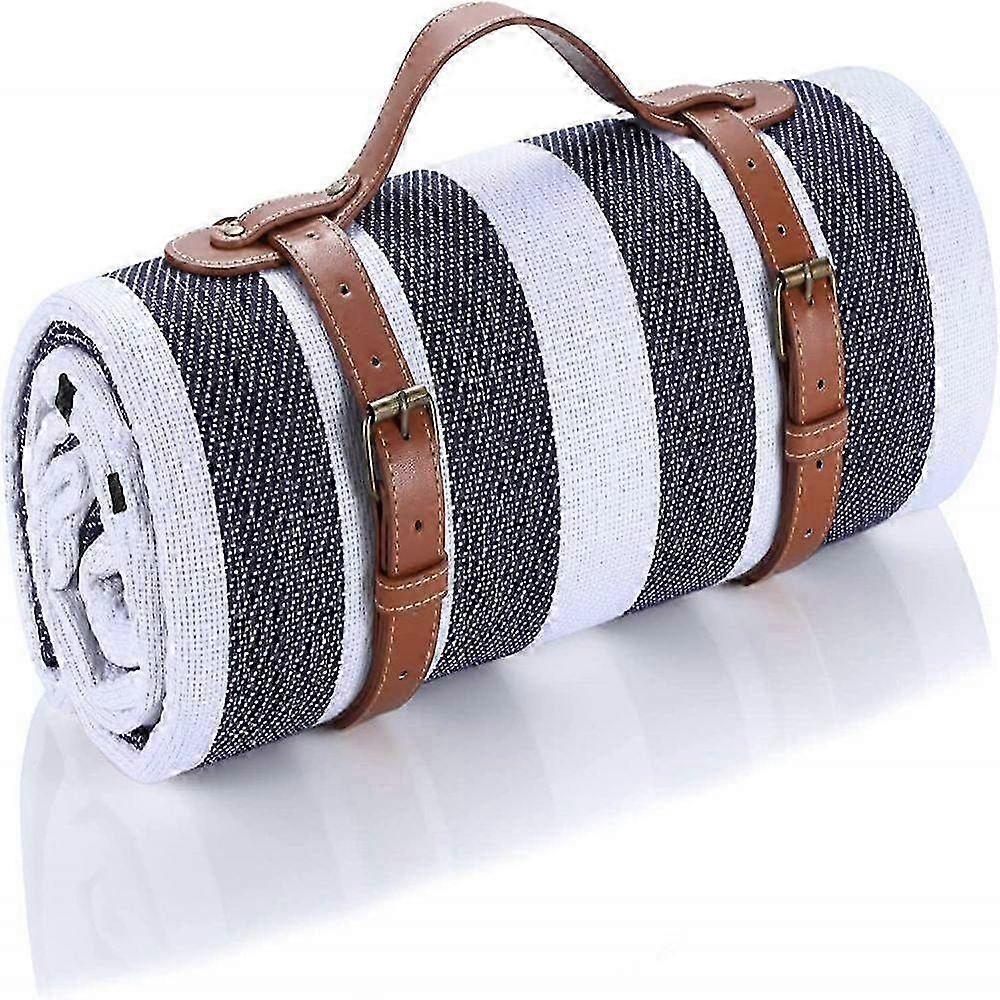 Extra Large Waterproof Picnic Blanket - Portable Beach Blanket for Outdoor Activities & Family Gatherings