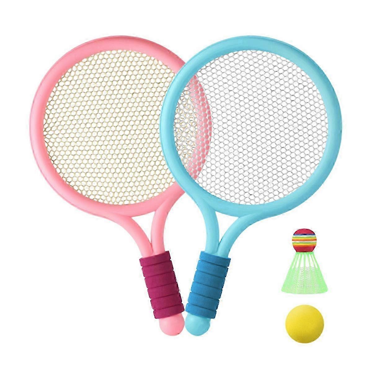 2PC Children's Badminton Racket Set - for Kids Aged 3-12 - Tennis Racket for Elementary School Students