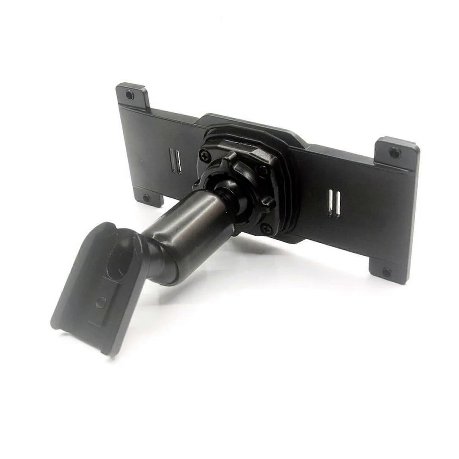 Rear View Mirror Back Plate Panel and Dash Cam Mount for Car DVR, Black Metal Bracket with Screws Bag