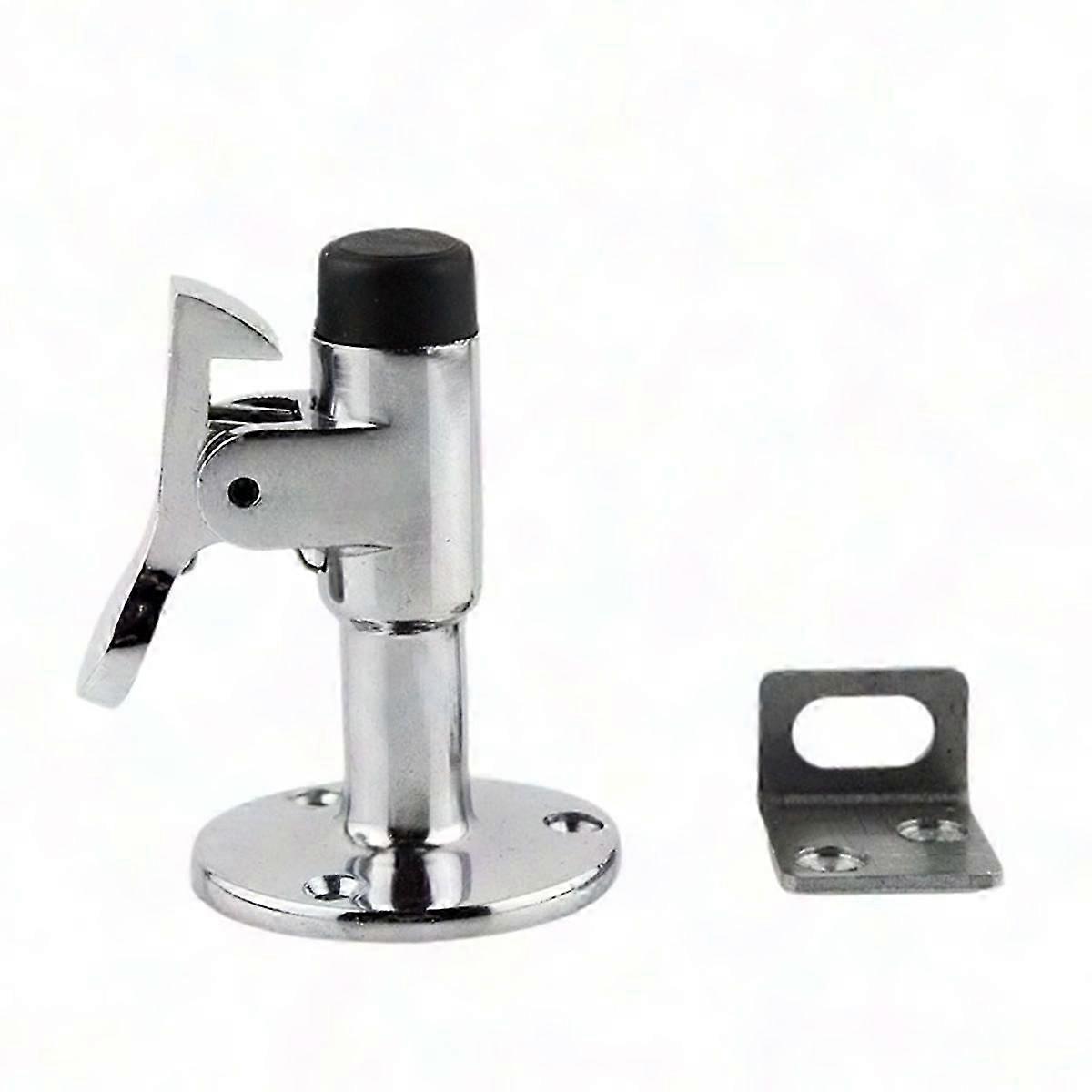 7cm Heavy Duty Door Stop with Hook & Rubber Tip for Boat, RV, Yacht, Motorhome - Marine Grade Spring Latch Floor Knob