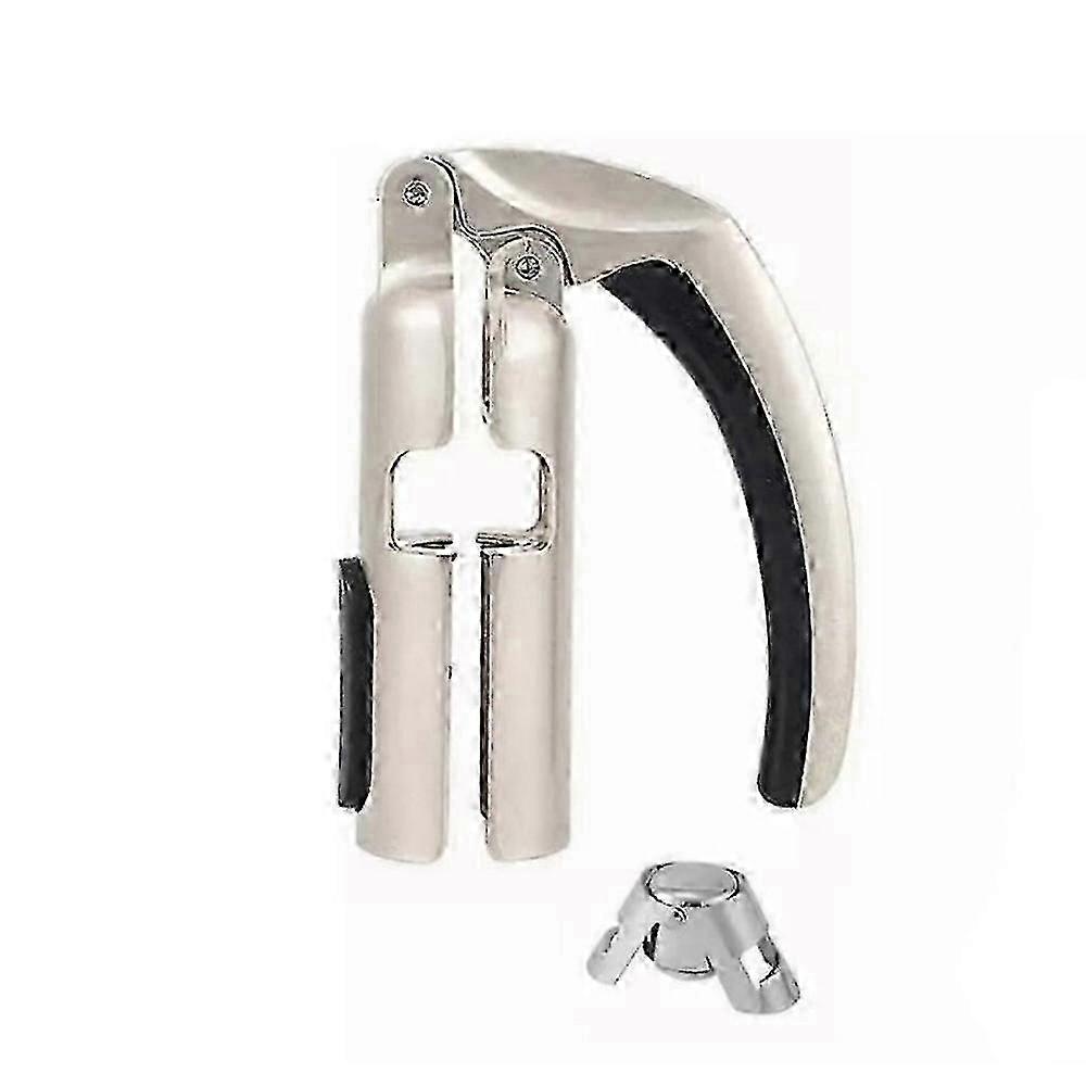 Champagne Bottle Opener with Cork Puller and Wine Stopper for Sparkling Wine - Gift Ready in Color Box